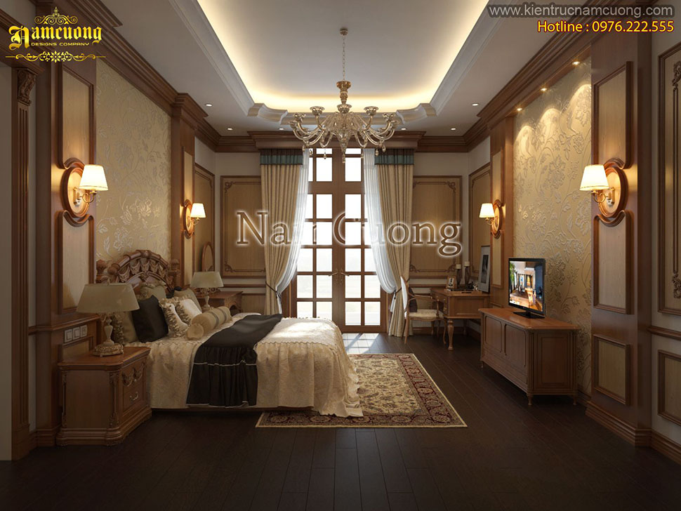 Mẫu nội thất đẹp cho biệt thự Pháp tại Sài Gòn - NTBTP 009