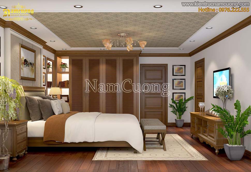 nội thất phòng ngủ bằng gỗ 