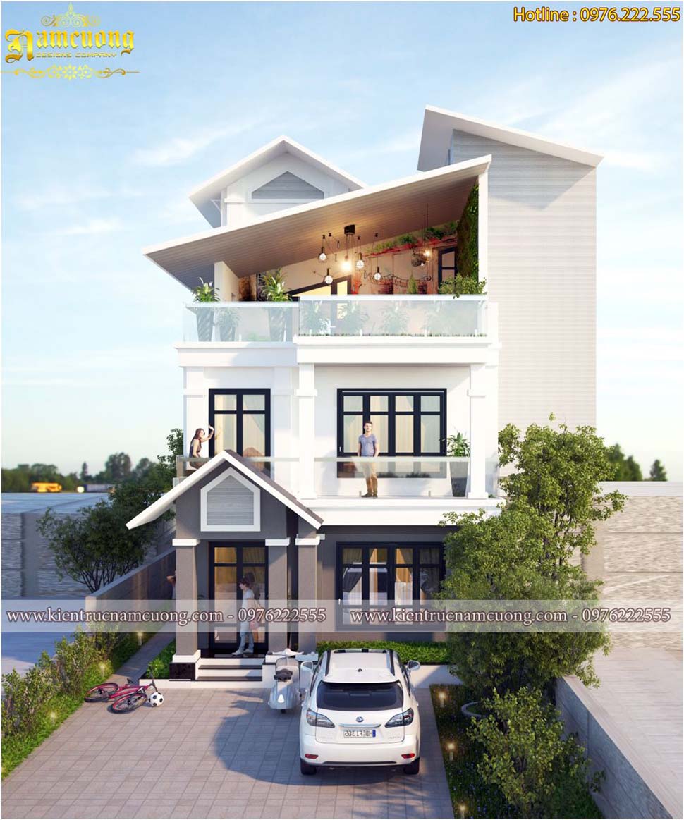 Thiết kế mẫu nhà ống 2 tầng 1 tỷ đẹp dành riêng cho gia đình mình  Kiến  trúc Angcovat