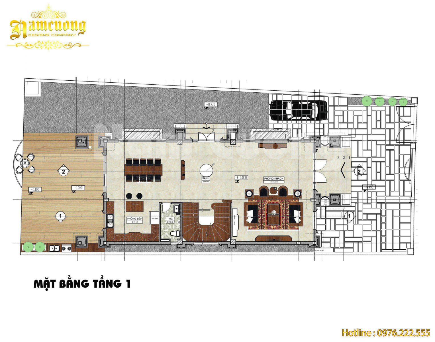 Download mẫu bản vẽ nhà biệt thự 2 tầng mái nhật 8m x 10m Full
