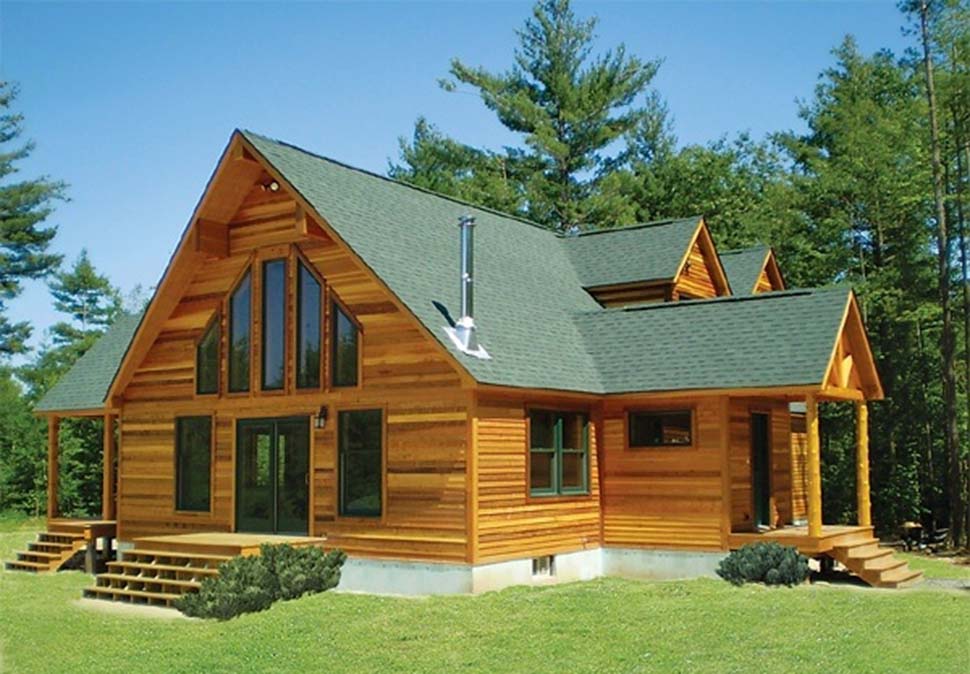  thiết kế nhà gỗ hiện đại