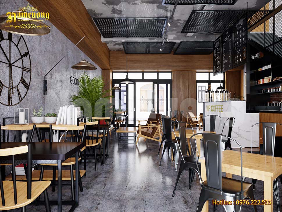 10+ Thiết kế không gian quán cafe đẹp thu hút khách 