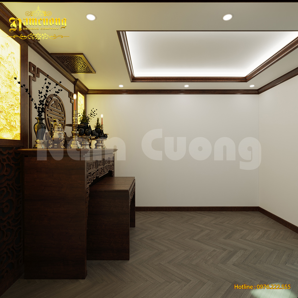 Thiết kế nội thất nhà phố 3 tầng 1 tum tại Hải Phòng - CĐT anh Bình