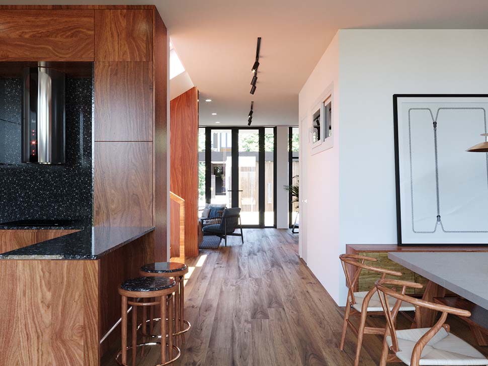 Các mẫu thiết kế phòng bếp biệt thự hiện đại đẹp