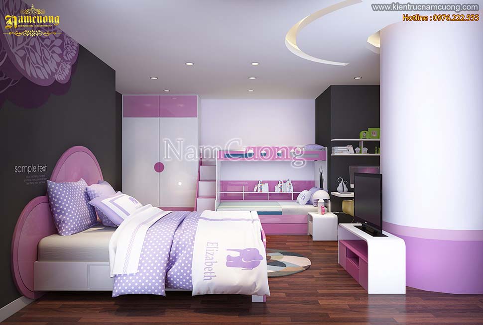 thiết kế phòng ngủ chung cư hiện đại