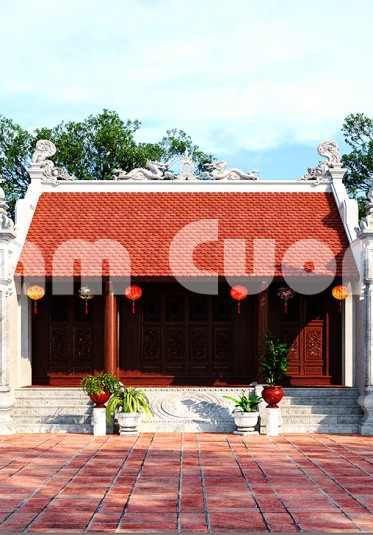 Mẫu thiết kế nhà thờ 40m2  siêu đẹp tại Thái Bình