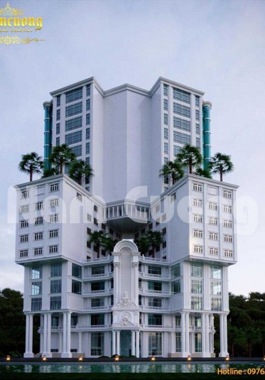 Ấn tượng với mẫu thiết kế khách sạn 5 sao 1000m2 siêu độc