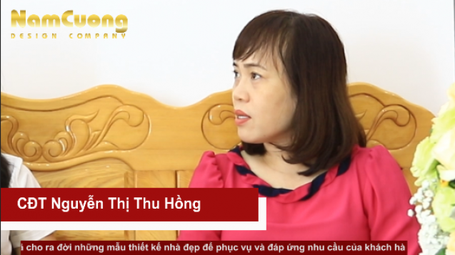 Đánh giá của CĐT Nguyễn Thị Thu Hồng- Thi công trọn gói biệt thự 3 tầng